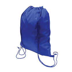 Blue Drawstring Bag